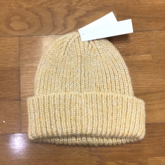 Topshop 100% Acrylic Rib-Knit Beanie for Women - Picture 2 of 2